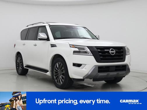 White 2023 Nissan Armada Platinum