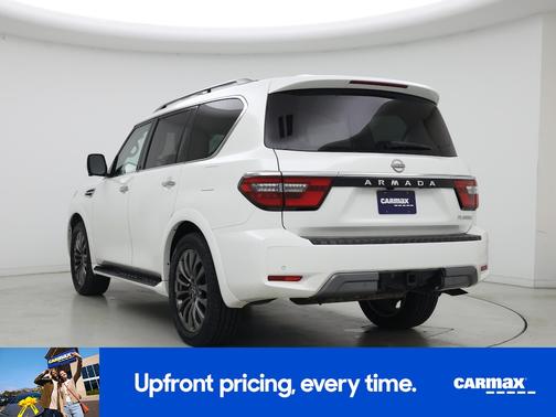 White 2023 Nissan Armada Platinum