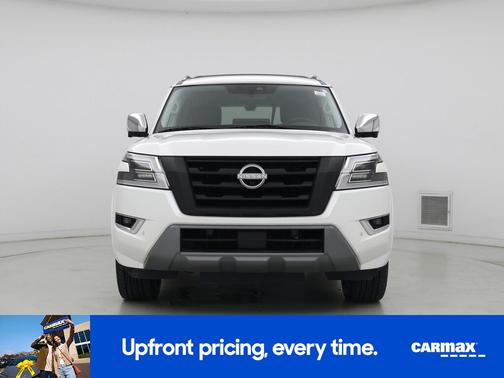 White 2023 Nissan Armada Platinum