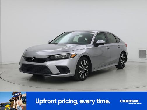 Silver 2022 Honda Civic EX