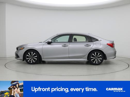 Silver 2022 Honda Civic EX