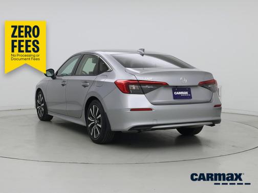 Silver 2022 Honda Civic EX