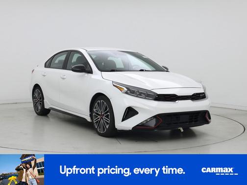 White 2022 Kia Forte GT
