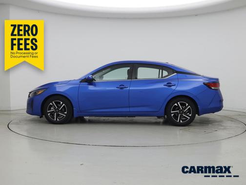 Blue 2024 Nissan Sentra SV