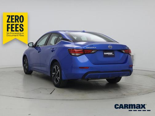 Blue 2024 Nissan Sentra SV