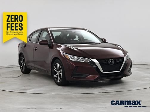 Red 2023 Nissan Sentra SV