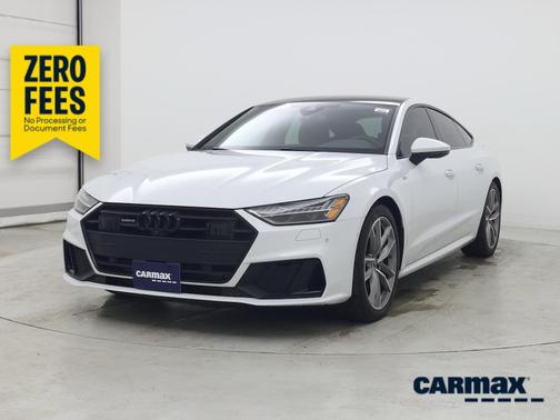 White 2022 Audi A7 Premium Plus
