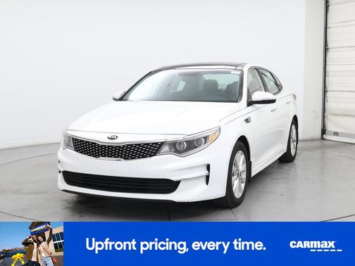 White 2016 Kia Optima EX