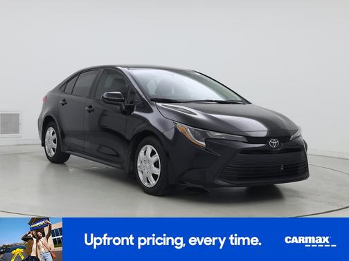 Black 2025 Toyota Corolla LE