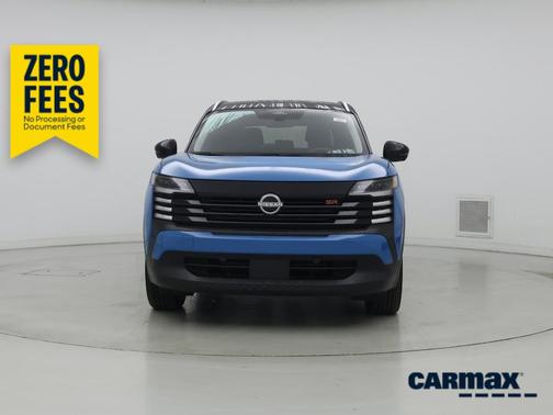 Blue 2025 Nissan Kicks SR