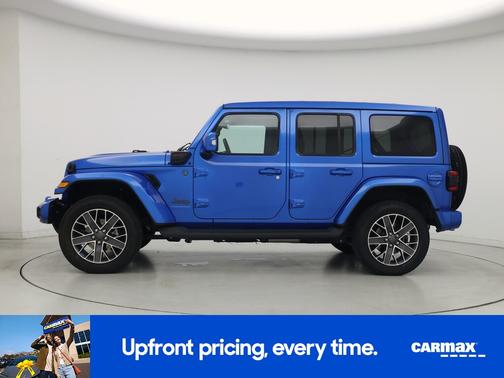 Blue 2023 Jeep Wrangler 4xe Unlimited Sahara