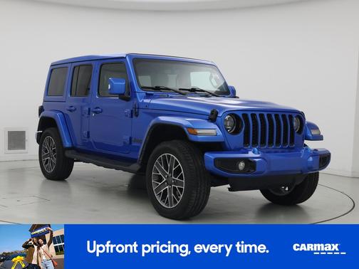 Blue 2023 Jeep Wrangler 4xe Unlimited Sahara