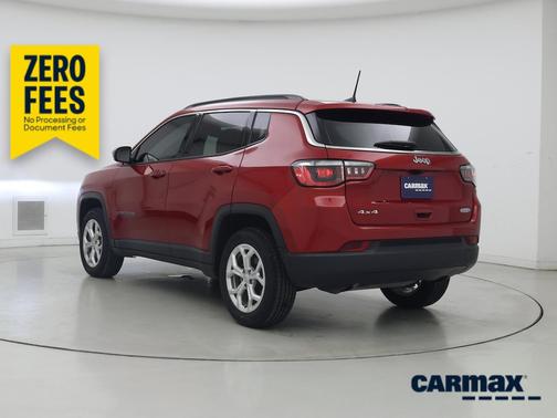Red 2024 Jeep Compass Latitude