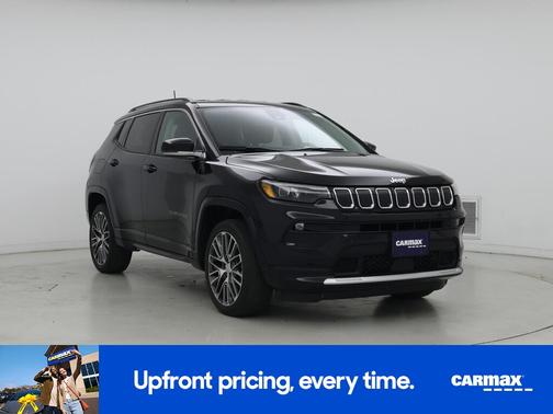 Black 2022 Jeep Compass Limited