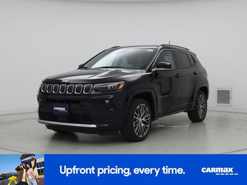 Black 2022 Jeep Compass Limited