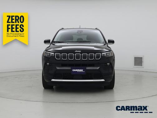 Black 2022 Jeep Compass Limited