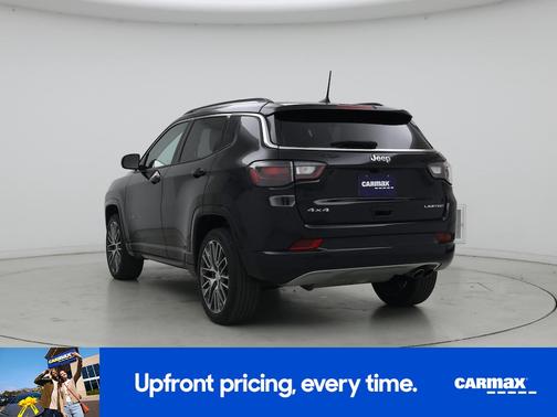Black 2022 Jeep Compass Limited