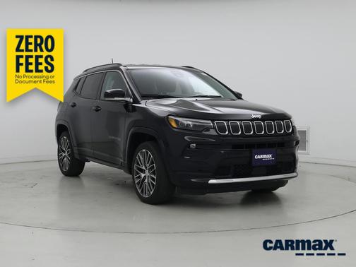Black 2022 Jeep Compass Limited