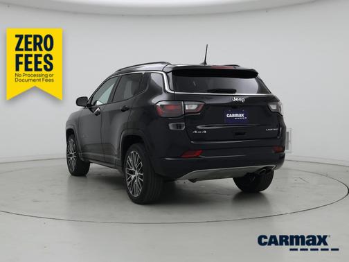 Black 2022 Jeep Compass Limited