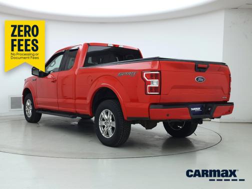Red 2018 Ford F-150 XLT