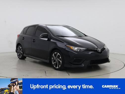 Black 2017 Toyota Corolla iM