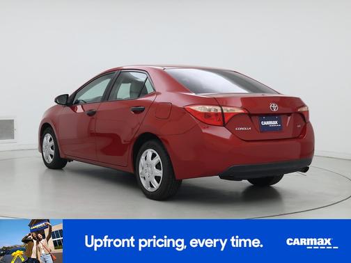 Red 2018 Toyota Corolla LE