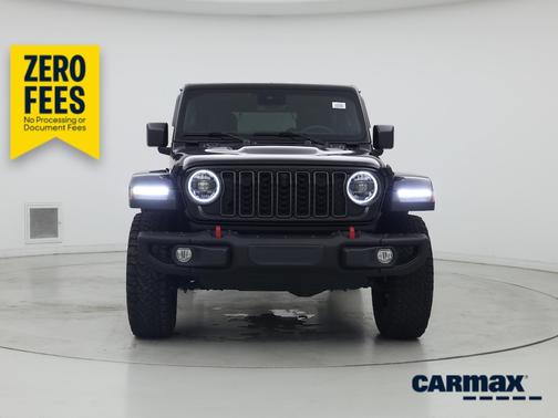 Black 2024 Jeep Wrangler Rubicon X