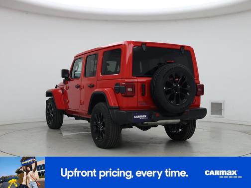 Red 2025 Jeep Wrangler 4xe Sahara