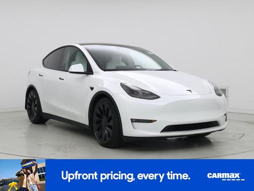 White 2024 Tesla Model Y Performance