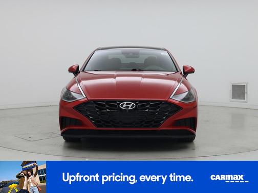 Red 2021 Hyundai SONATA Limited