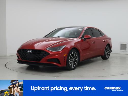 Red 2021 Hyundai SONATA Limited