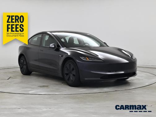 Gray 2025 Tesla Model 3 Long Range