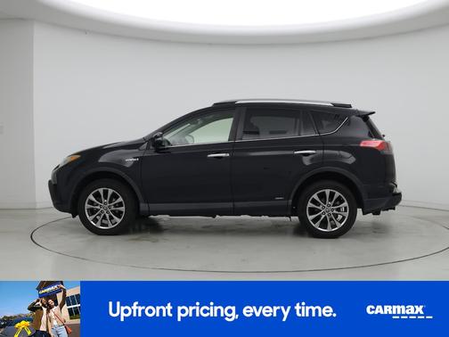 Black 2017 Toyota RAV4 Hybrid Limited