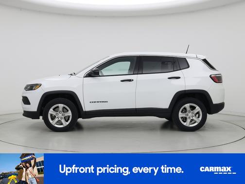 White 2023 Jeep Compass Sport