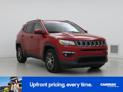 Red 2019 Jeep Compass Latitude