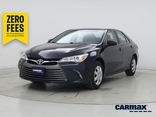 Blue 2017 Toyota Camry LE