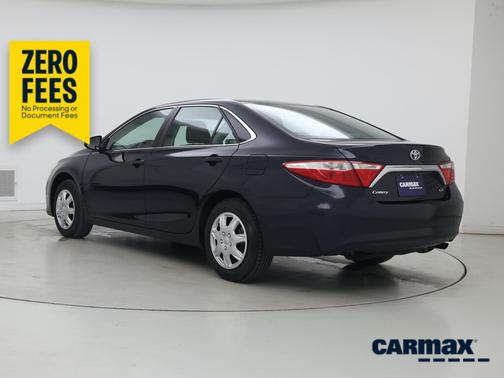 Blue 2017 Toyota Camry LE