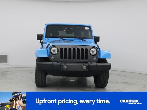 Blue 2017 Jeep Wrangler Unlimited Freedom