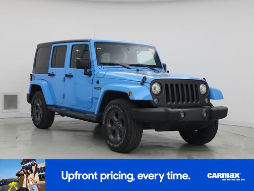 Blue 2017 Jeep Wrangler Unlimited Freedom