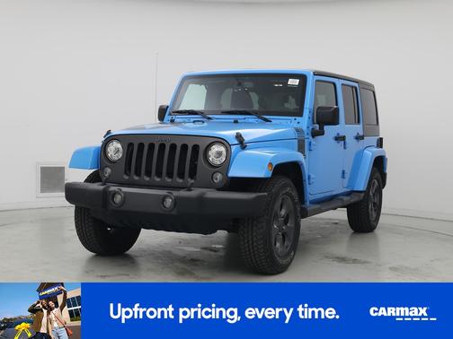 Blue 2017 Jeep Wrangler Unlimited Freedom