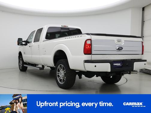 White 2016 Ford F-350 Platinum