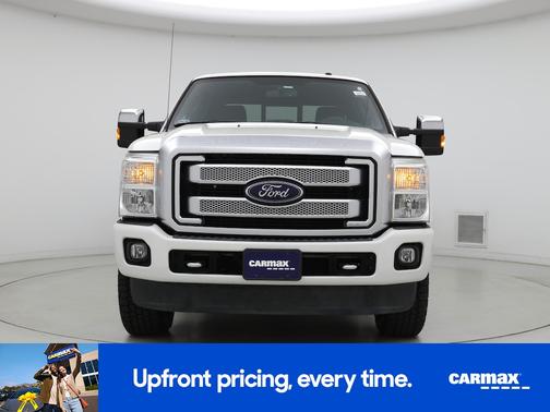 White 2016 Ford F-350 Platinum