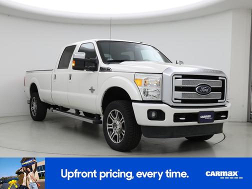 White 2016 Ford F-350 Platinum