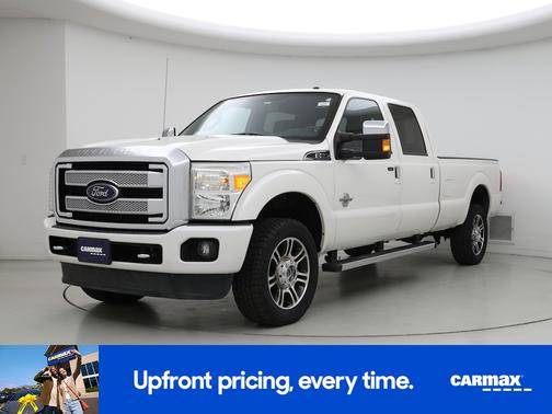 White 2016 Ford F-350 Platinum