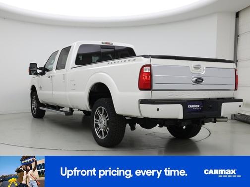 White 2016 Ford F-350 Platinum