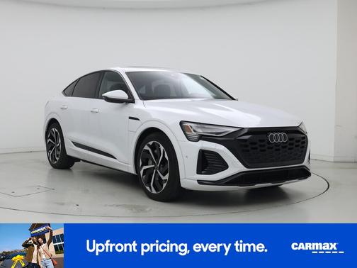 White 2024 Audi Q8 e-tron Sportback S-Line Prestige