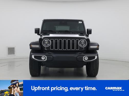 Black 2025 Jeep Wrangler 4xe Sahara