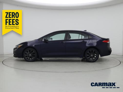 Blue 2023 Toyota Corolla SE