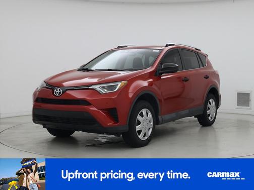 Red 2016 Toyota RAV4 LE