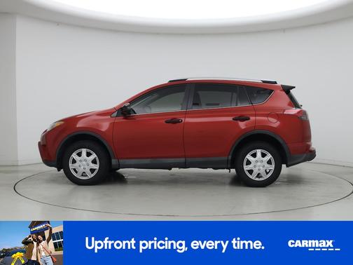Red 2016 Toyota RAV4 LE